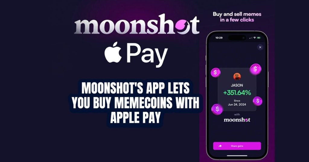 moonshot memecoins wallet app for trump 