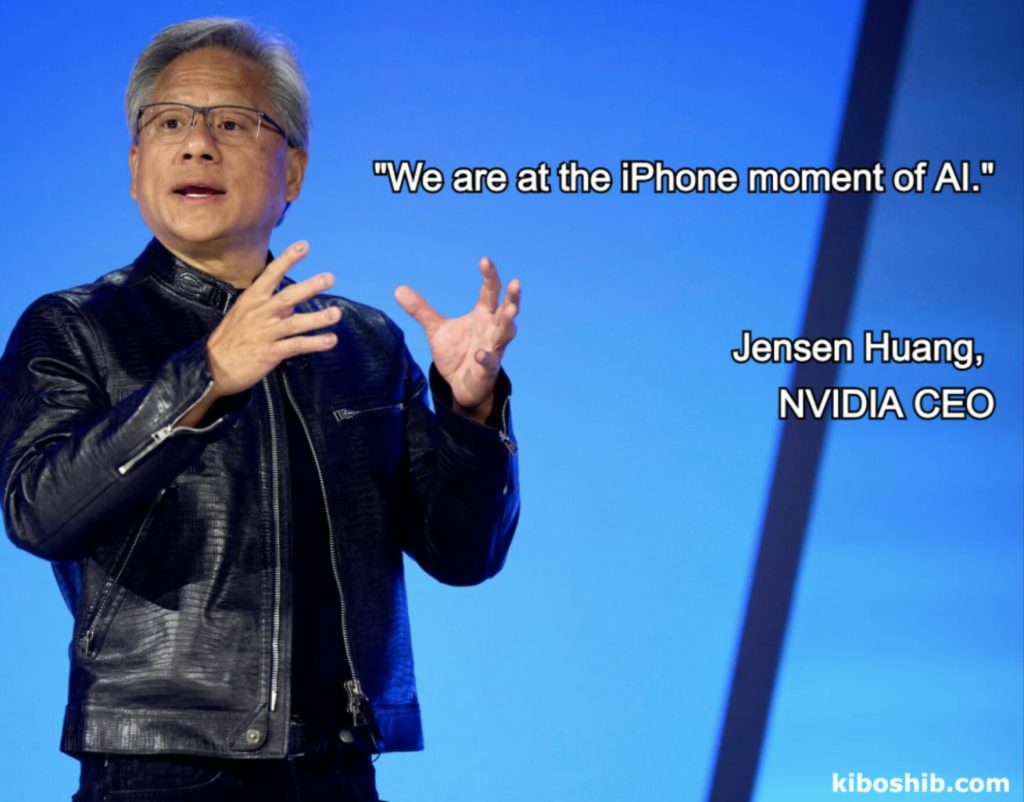 Best AI quote Jensen Huang