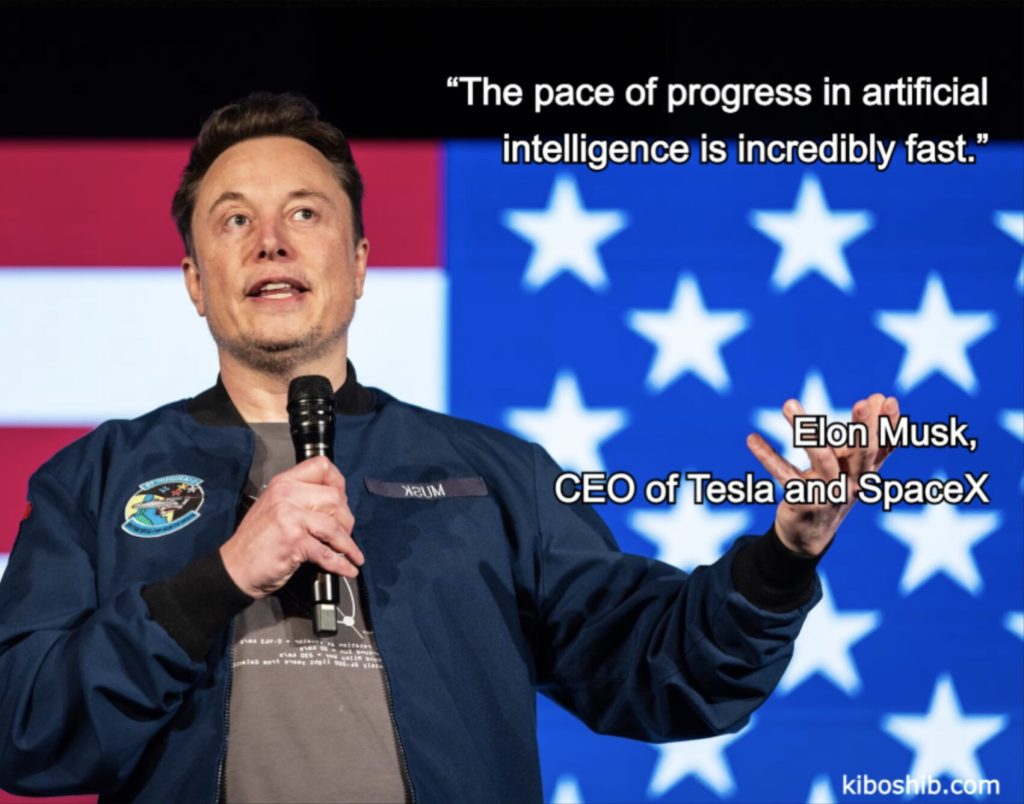 AI quote by Elon Musk