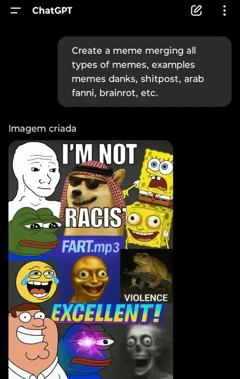 Funny ChatGPT meme image