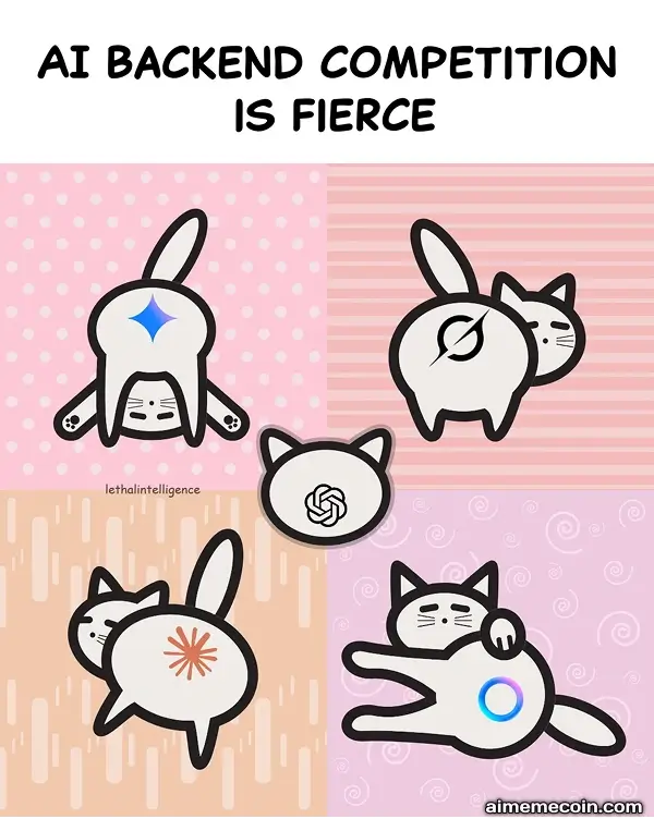 Ai companies logos meme