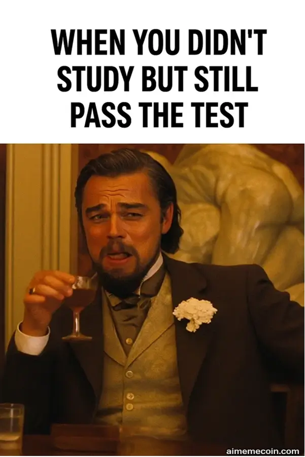 school test ai meme