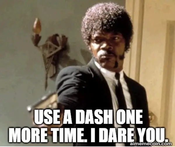 em dash ai chatgpt meme