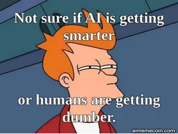 dumb human ai meme